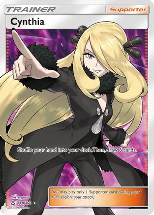 Cynthia Full Art card